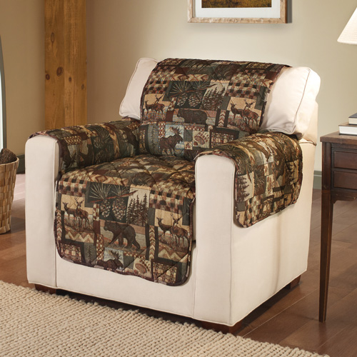 Lodge Print Furniture Protector - Chair