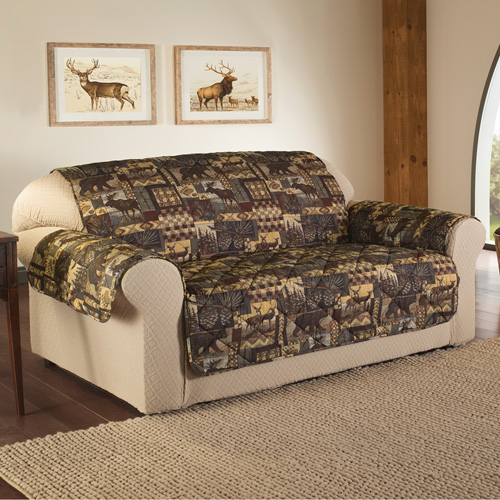Lodge Print Furniture Protector - Sofa