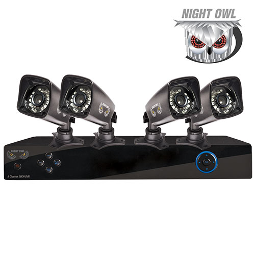 Night Owl 4 Camera DVR Security System