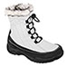 totes Women's White Waterproof Winter Boots