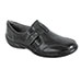 Walking Cradle Women's Black Slip On Shoes