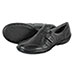 Walking Cradle Women's Black Slip On Shoes