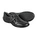 Walking Cradle Women's Black Slip On Shoes