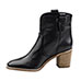 G.H. Bass & Co Women's Black Sophia Ankle Boots