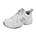 New Balance Women's White All Leather Running Shoes
