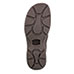 Carolina Opanka Men's Brown Aluminum Toe Slip-Ons