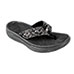 New Balance Women's Black Revive Sport Flip Flops