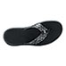 New Balance Women's Black Revive Sport Flip Flops