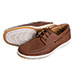 Abbot K Men's Light Brown Boat Shoes