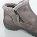 Totes Women's Andi Waterproof Ankle Boots - Grey