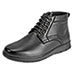 Maximus Men's Black Lace Side Zip Boots