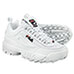 Fila Men's White Disruptor II Shoes