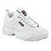 Fila Men's White Disruptor II Shoes