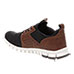 Deer Stags NoSoX Men's Black Hybrid Slip-Ons