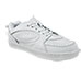 Men's White Leather Lace-Up Sneakers