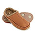 Deer Stags Men's Chestnut Nordic Slippers