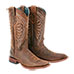 Ferrini Vaquero Cowhide Western Boots - Brown