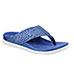 Spenco Women's Navy/Cheetah Flip Flops