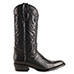 Ferrini Jackson Black Round-Toe Cowhide Boots