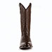 Ferrini Jackson Chocolate Round-Toe Cowhide Boots