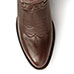 Ferrini Jackson Chocolate Round-Toe Cowhide Boots