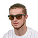 Eagle Eyes Swift Black Retro Sunglasses
