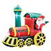 Magical Christmas Train Inflatable
