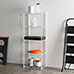 Home Basics 5-Tier Metal Wire Shelving