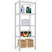 Home Basics 5-Tier Metal Wire Shelving