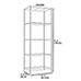 Home Basics 5-Tier Metal Wire Shelving