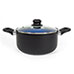 Yoshi Blue 8 Piece Ceramic Cookware Set