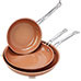 Better Chef 3 Piece Copper Pan Set