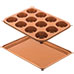 Copper Bakeware 6 Piece Set