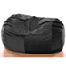 6FT VELVISH BEANBAG-Black