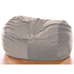 6FT VELVISH BEANBAG-WHEAT