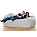 7.5FT VELISH BEANBAG-GRAY