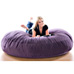 6X1 BEANBAG-VELVISH AUBERN