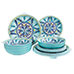 Medallion 12 Piece Melamine Dinnerware Set