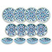 Medallion 12 Piece Melamine Dinnerware Set