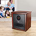 Heat Storm Logan 1500W Infrared Heater - Dark Walnut
