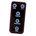EZ Heat 1500W 4-Element Cabinet Heater