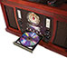 Mahogany Victrola Aviator Music System
