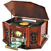 Cherry Anders Nicholson Nostalgia Turntable System