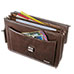 Vintage Leather Faux Crocodile Leather Briefcase