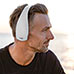 Leme EB30A White Wireless Bluetooth Headphones