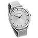 Pulsar Ladies White Mesh Watch