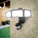 Luxworx LXS1500A Triple Head Solar Light