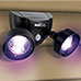 Dual Use Alarm with 70dB Siren and LED Light