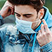 3-Ply Disposable Face Masks - 100 Pack
