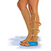 Zippered Compression Socks with Gel Pads